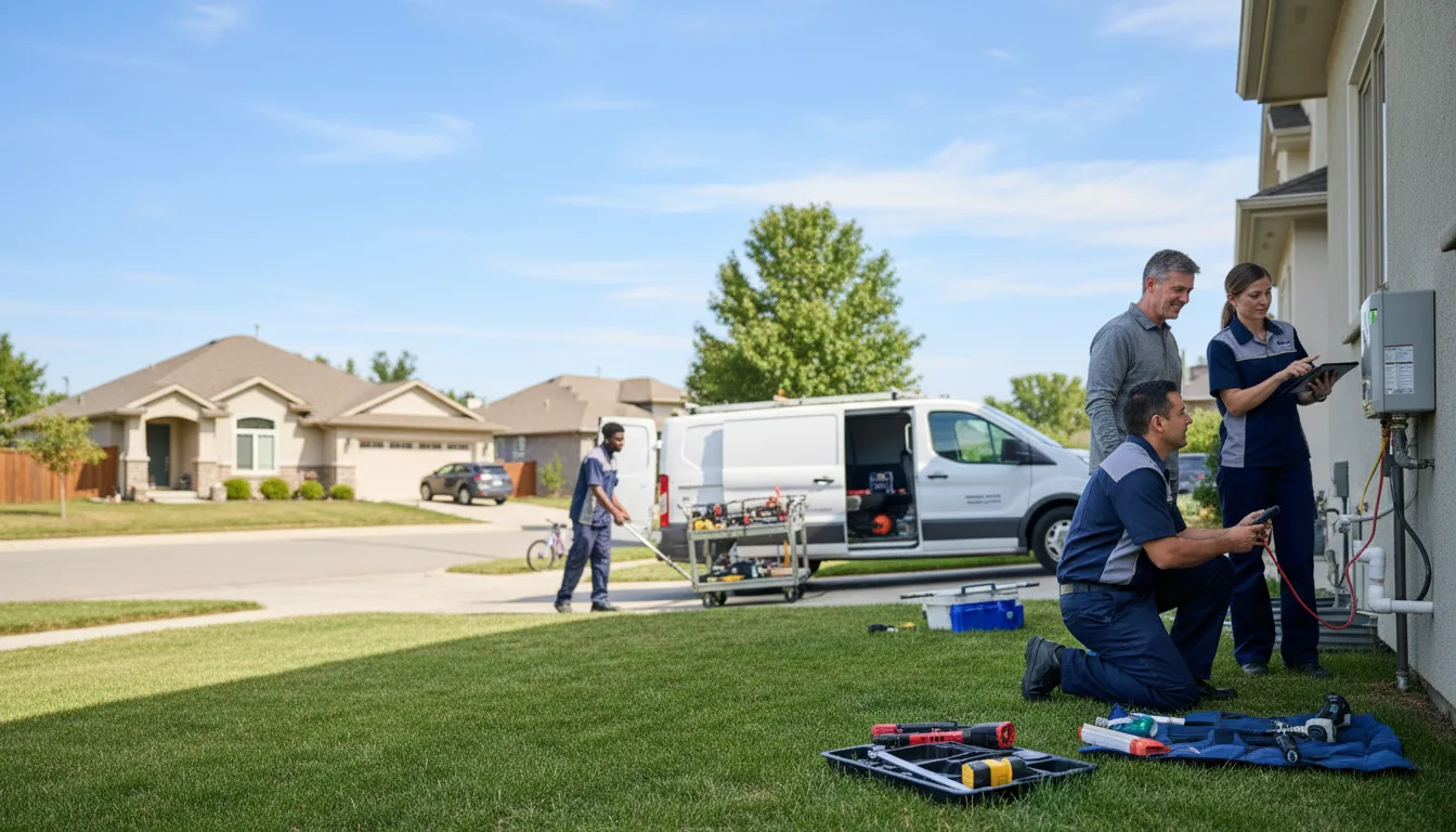 Tankless water heater service in Middlefield, MA